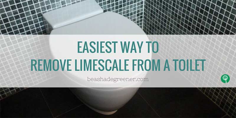 How to remove limescale from toilet