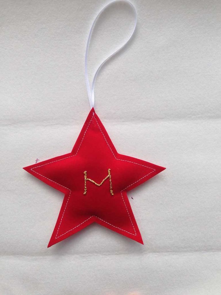 handmade Christmas decorations