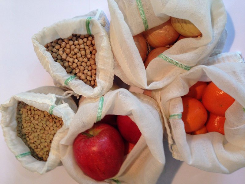 Handmade Tales reusbale produce veggie bags