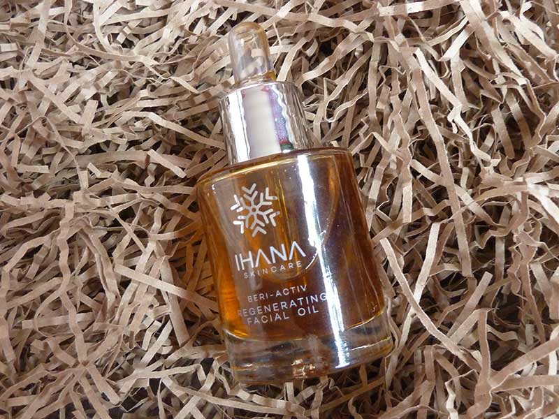 Review: Ihana Beri-Activ Regenerating Facial Oil bottle