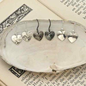 Kate Hamilton-Hunter recycled silver earrings
