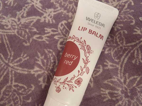 Weleda Tinted Lip Balm Berry Red