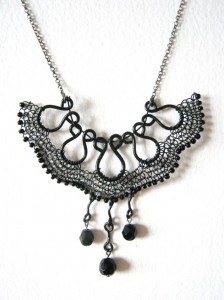 VN1. Alessandra necklace: Vintage Noir collection, Alessandra necklace, £60