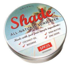 top organic sunscreen - Shade all-natural sunscreen